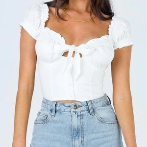princess polly elouise crop top